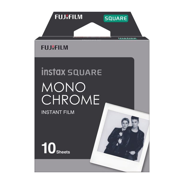 Film Fujifilm Instax Square Pack Monochrome 10 Poses et - vue 4