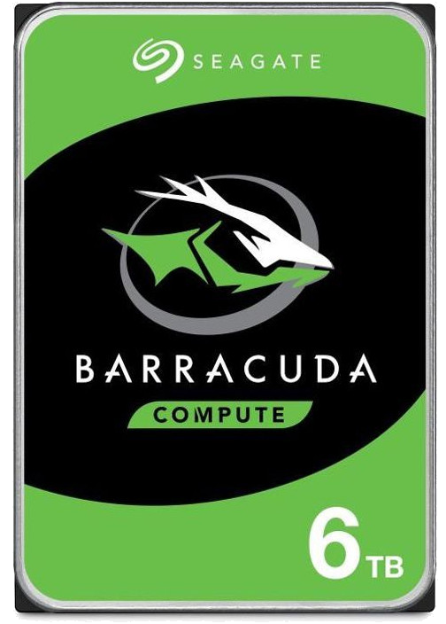SEAGATE - Disque dur Interne HDD - BarraCuda - 6To - 5 400 tr/min - 3.5 (ST6000DM003)