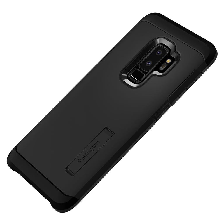 Spigen 593CS22933 coque de protection pour téléphones portables Housse Noir Samsung Samsung Galaxy S9 Plus