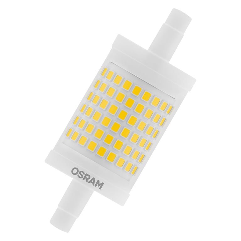 OSRAM Ampoule LED crayon variable 78mm R7S 1521lm chaud