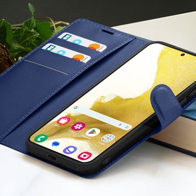 Custodia a portafoglio per Samsung Galaxy S22 con supporto e linguetta