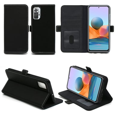 Xiaomi Redmi Note 10 Pro 4G Etui / Housse pochette protection noir