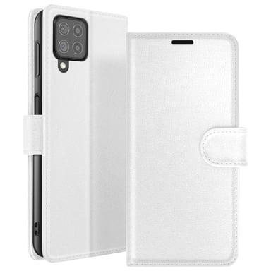 Custodia a portafoglio per Galaxy M22 / M32 / A22 con supporto e linguetta magnetica