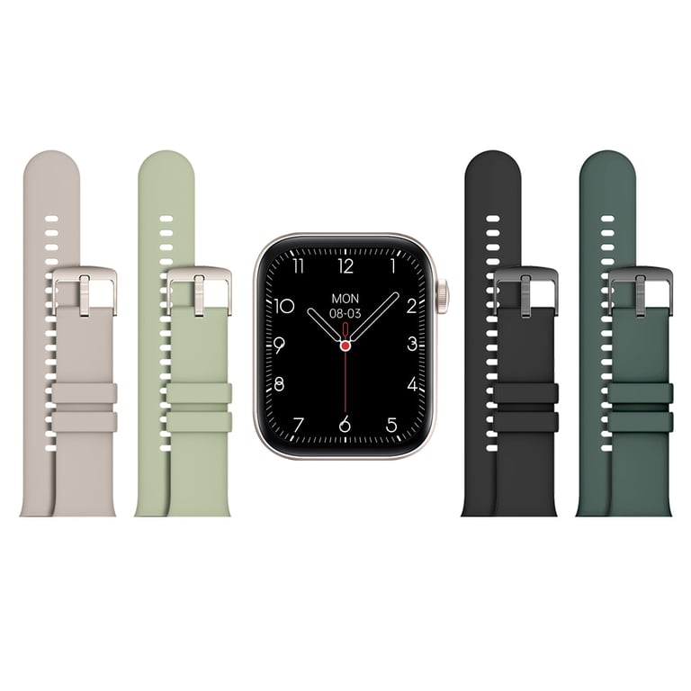 SPC Smartee Duo 2 4 52 cm 1.78 AMOLED Numérique 368 x 448 pixels Écran tactile Crème Neuf - vue 3