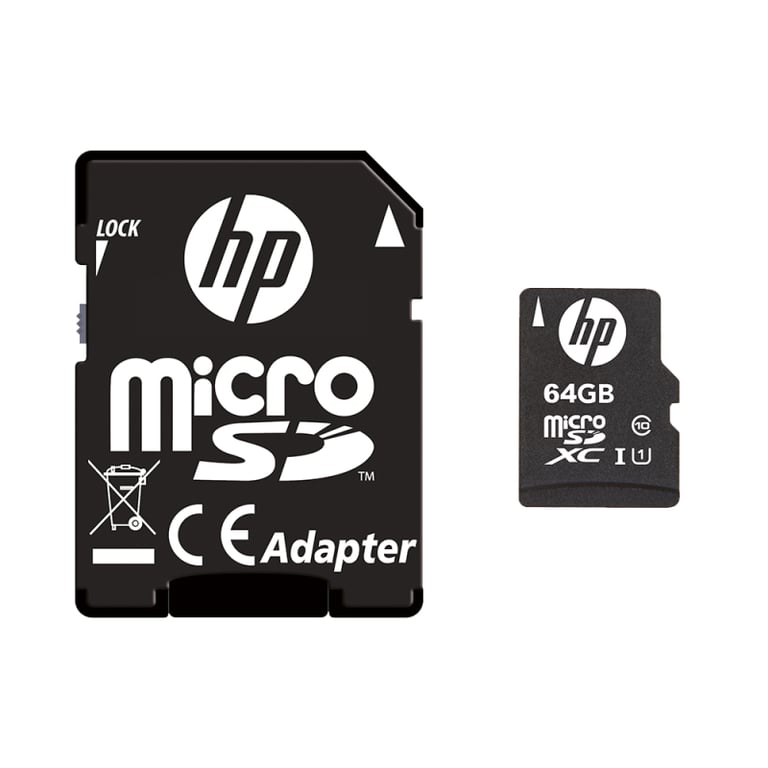 HP SDU64GBXC10HP EF mémoire flash MicroSDXC UHS I Classe 10 Neuf - vue 4