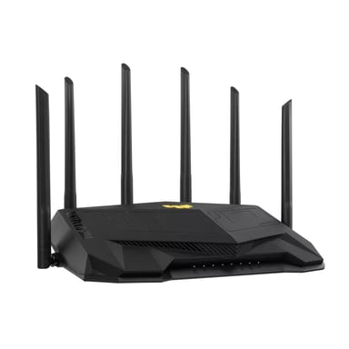 ASUS TUF Gaming AX6000 routeur sans fil Gigabit Ethernet Bi-bande (2,4 GHz / 5 GHz) Noir