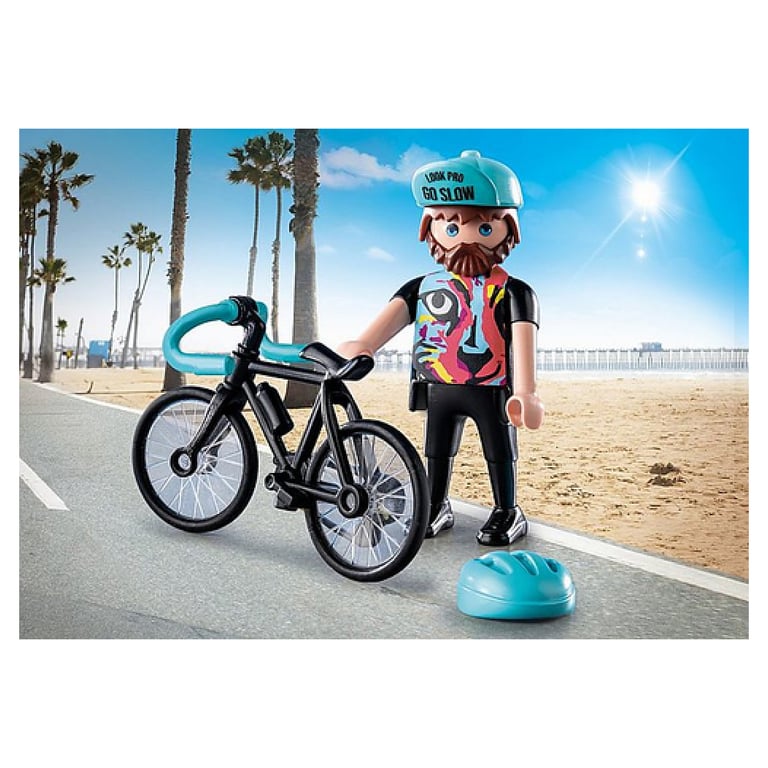 Jouet Cycliste Playmobil - vue 2