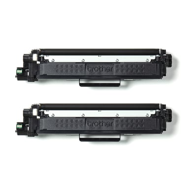 Juego de 2 cartuchos de tóner originales Brother TN247 negro - TN247BKTWIN