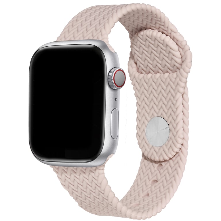 Bracelet Apple Watch 42mm Silicone tressé