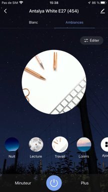 Lampadina connessa Antalya White - LED Wi-Fi + BT E27 Bianco