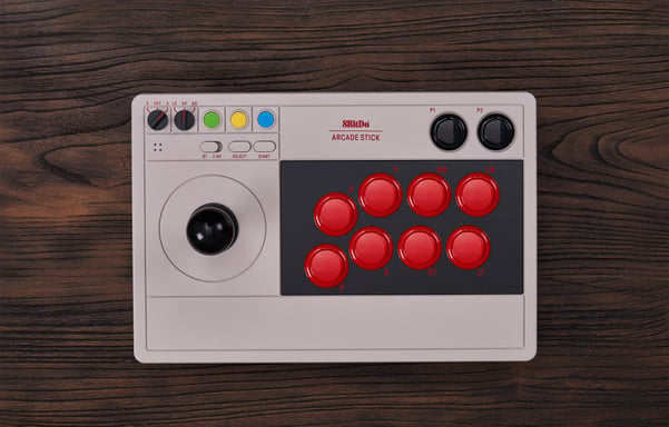 8Bitdo Arcade Stick para Nintendo Switch - Windows PC - Steam - Rasberry Pi