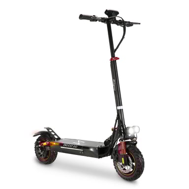 Scooter eléctrico EBOOST GO - 25 km/h, 40 km de autonomía, batería 48V 20Ah, doble freno de disco, suspensión x4,