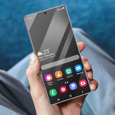 Blue Star Verre Trempé pour Samsung Galaxy S25 Ultra Dureté 9H Anti-rayures Transparent