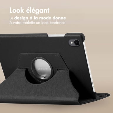 imoshion Coque tablette rotatif à 360° pour Samsung Galaxy Tab S11 - Noir