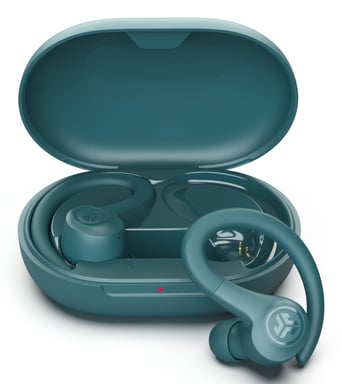JLab Go Air Sport Casque True Wireless Stereo (TWS) Crochets auriculaires Sports Bluetooth Bleu