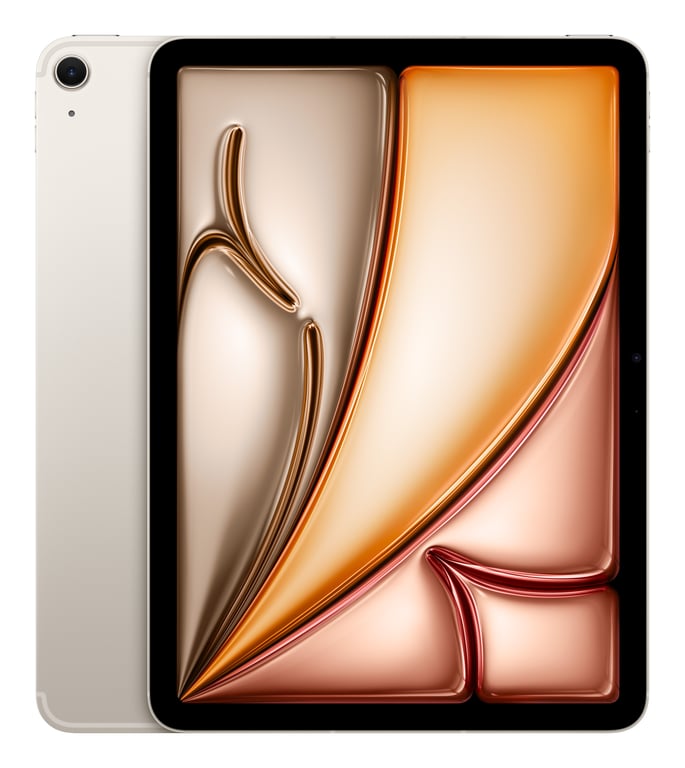 iPad Air 7 (2025), Puce M3, 11  5G 128 Go, Lumière stellaire - Excellent état Comme neuf - Apple reconditionné disponible sur Pixmania