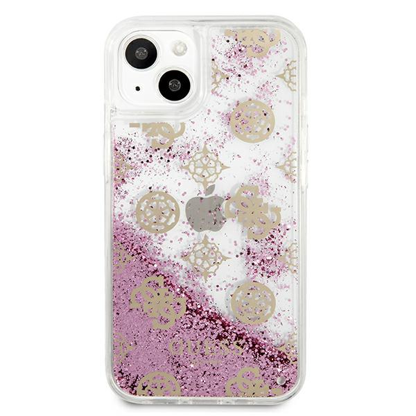 Guess Peony Liquid Glitter Coque pour iPhone 13 mini - vue 3