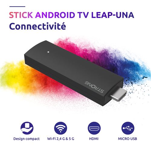 Passerelle multimédia Strong LEAP UNA Stick Google TV 4K Chromecast - vue 6
