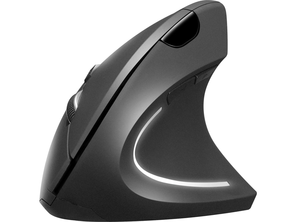 Sandberg Souris Verticale Filaire - 630-14 - Noir - Réduit les douleurs - Garantie 5 ans