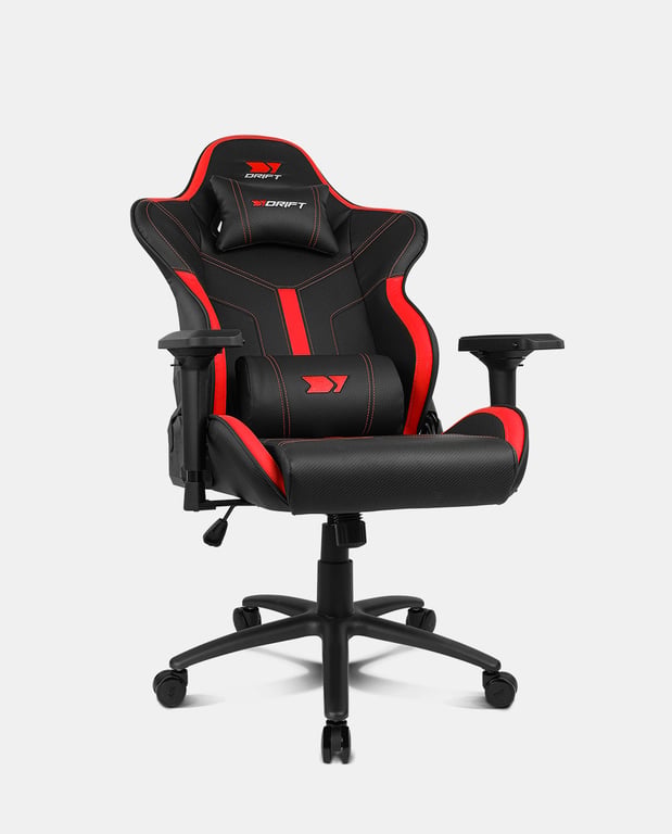 DRIFT DR350 Fauteuil de gaming Siège rembourré Noir, Rouge - Neuf