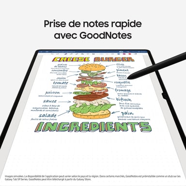 Galaxy Tab S9 Wifi (11'') 128 GB, Grafite