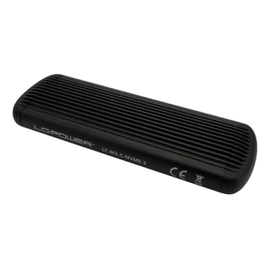 LC-Power LC-M2-C-NVME-2 Contenitore di archiviazione nero M.2 ssd