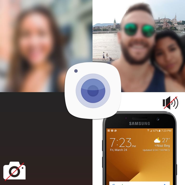 Samsung Caméra Avant Galaxy A5 2017 - vue 3