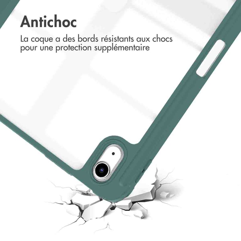 imoshion Trifold Hardcase Bookcase voor de Apple iPad 11 (2025) 11 inch A16 / iPad 10 (2022) 10.9 inch - Groen
