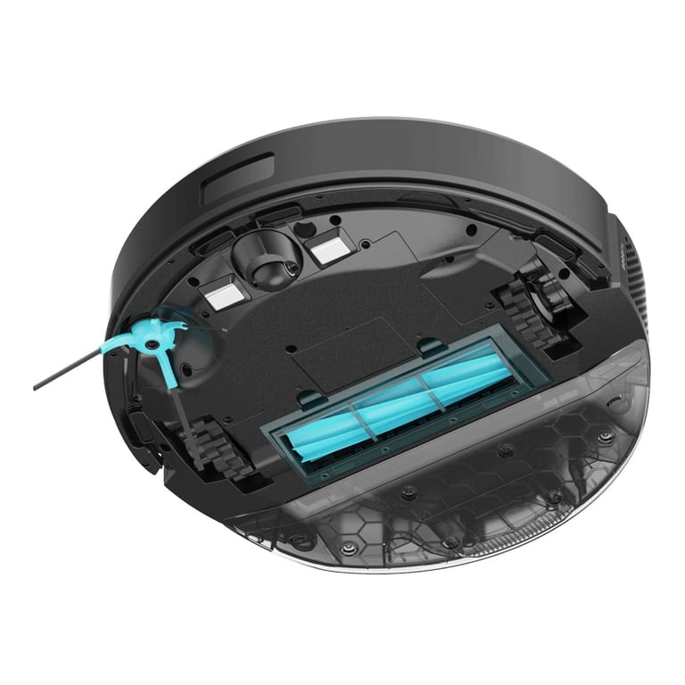 Aspirateur robot Cecotec Conga Y70 station Dust-in 20000 Pa navigation laser carte interactive Noir et bleu - Neuf