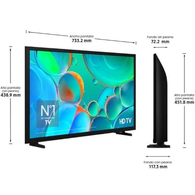 Televisor Samsung H5005 TU32H5005FK 32'- HD- Smart TV- WiFi