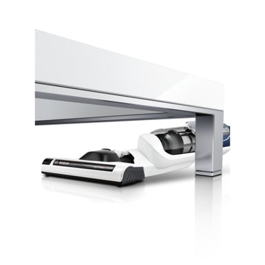 Bosch BBH51840 aspiradora de pie y escoba eléctrica Aspiradora escoba Batería Sin bolsa Marina, Blanco