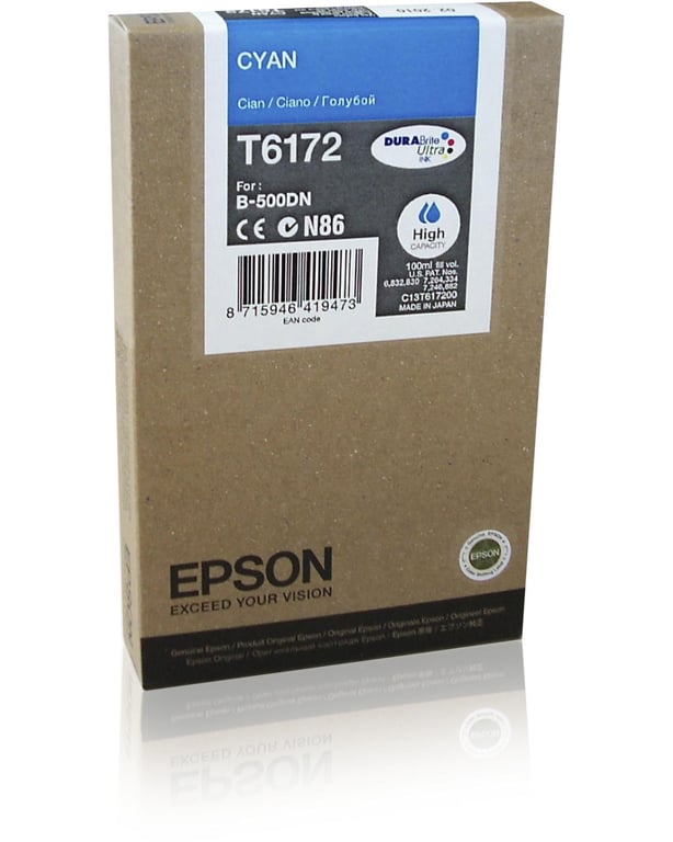 Epson T6172 Cartouche Cyan