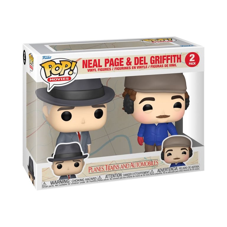 Un ticket pour deux Pack 2 Figurines POP! Neal Page & Del Griffith - vue 3
