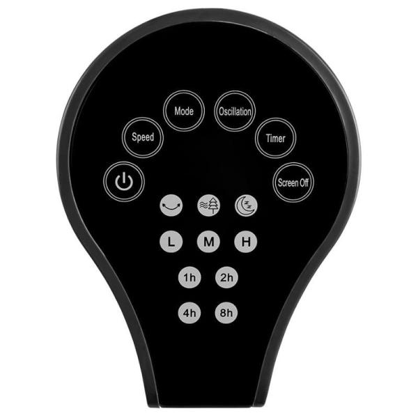 Ventilateur Colonne Orbegozo TWM 1050 3 Vitesses Télécommande Silencieux Minuterie - vue 3