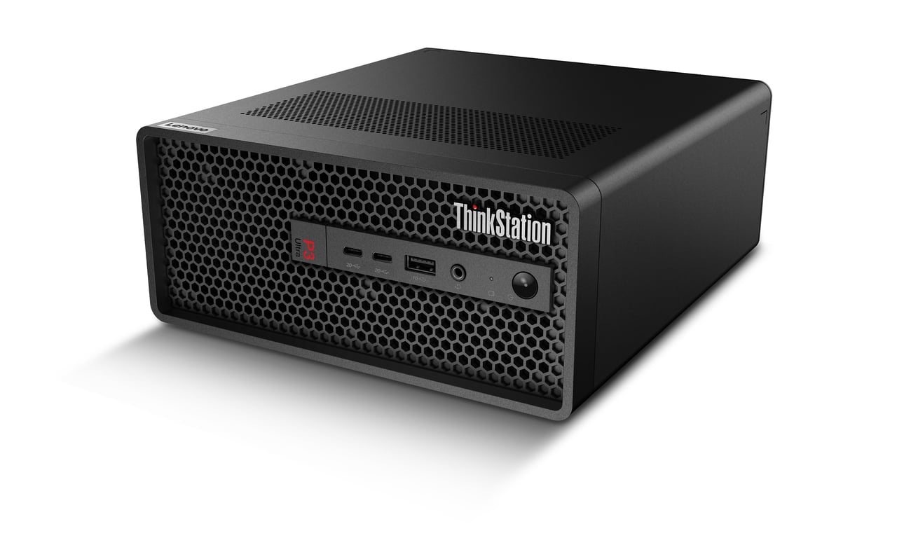 Lenovo ThinkStation P3 Ultra SFF Gen 2 Intel Core Ultra 9 285 DDR5 SDRAM SSD Windows 11 Pro Station de travail Neuf - vue 2