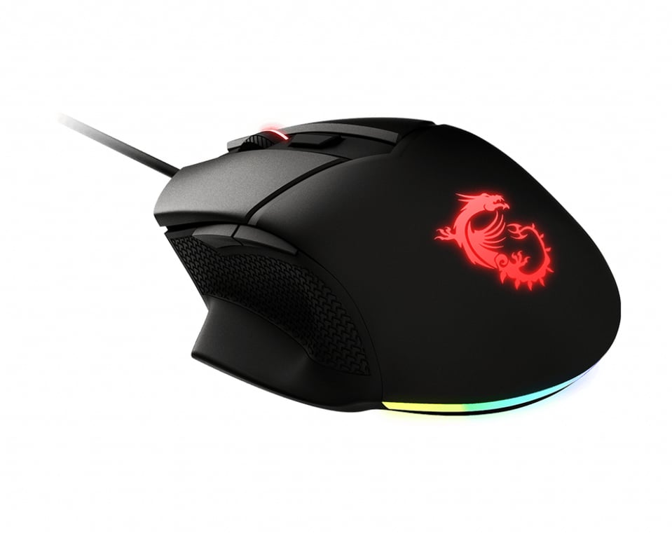 Souris filaire Gamer MSI Clutch GM20 Elite RGB (Noir) - Neuf
