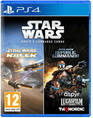 Star Wars Racer y Comando Combo PS4