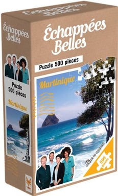 Puzzle Topi Games Echappées Belles Martinique 500 pièces sans licence Coloris unique