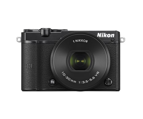 Nikon 1 J5 + NIKKOR VR 10-30mm MILC 20,8 MP CMOS 5568 x 3712 Pixeles Negro