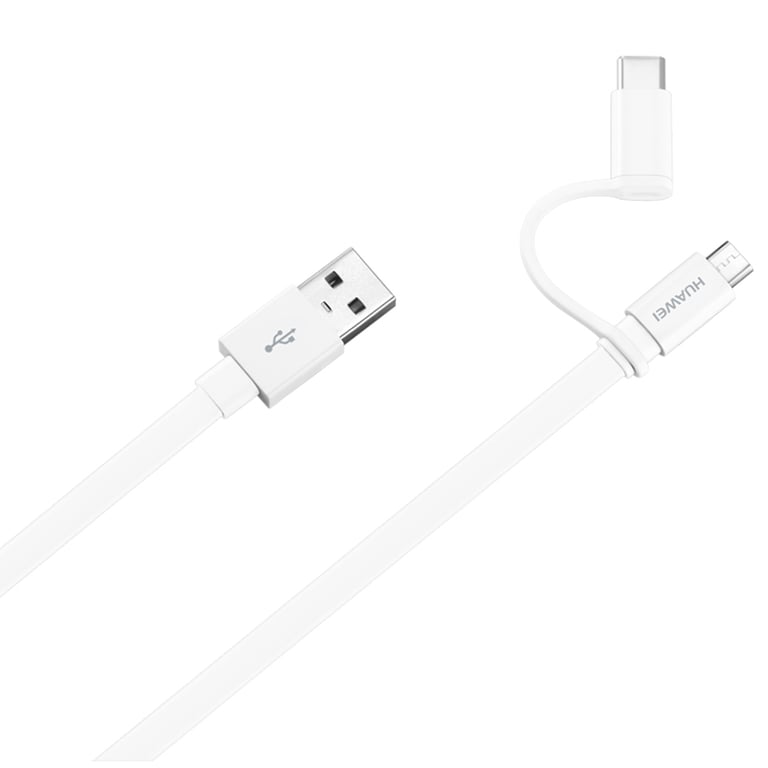 Huawei Câble 2 en 1 Micro USBUSB C 1.5m - vue 2