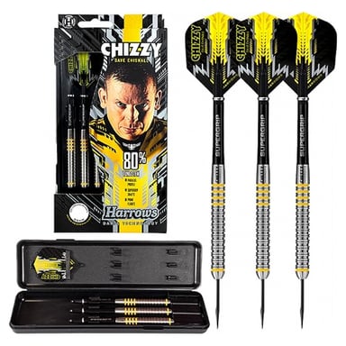 Dardos Chizzy 80% Tungsteno 24g - Precisión y rendimiento