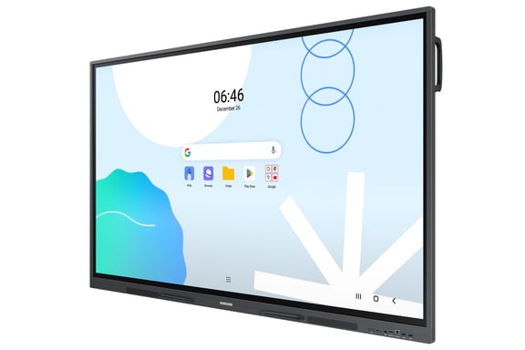 Samsung WA65D tableau blanc interactif 165,1 cm (65'') 3840 x 2160 pixels Écran tactile Gris