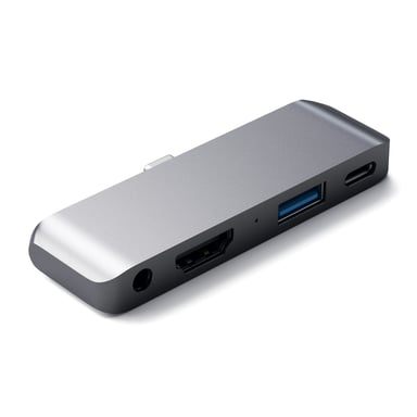 Satechi ST-TCMPHM Docking Station USB 3.2 Gen 1 (3.1 Gen 1) Type-C Grigio