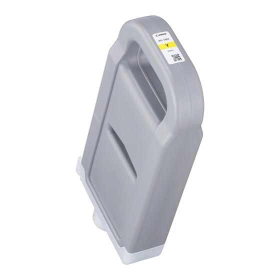 Cartouche d'encre CANON PFI Jaune 700 ml Compatible avec TZ 30000MFP - vue 2