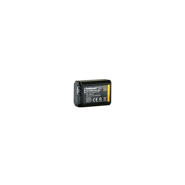 Batterie Hähnel Ultra HLC-XW50 – Type USB-C Pour Appareil Photo Sony - vue 3