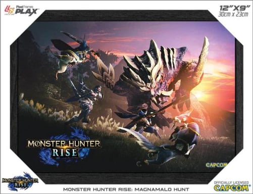 Pixel Frames Plax Monster Hunter Rise Magnamolo Hunt - Marco Lenticular