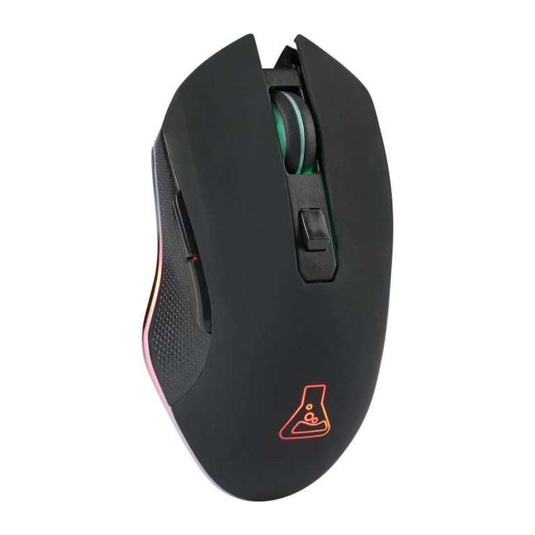 Souris Gaming Sans Fil rétroéclairée THE G-LAB 3200DPI - Noir - Neuf