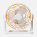 Ventilatore da tavolo Fabrilamp Funchal 32W giallo