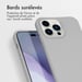 imoshion Coque de couleur avec cordon amovible pour Apple iPhone 14 Pro Max - Gris