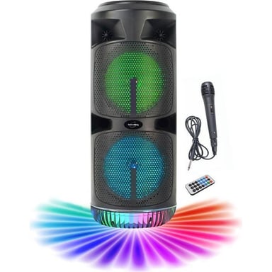 INOVALLEY KA03-XXL - Altoparlante Karaoke - Bluetooth V5.0 - 450 W